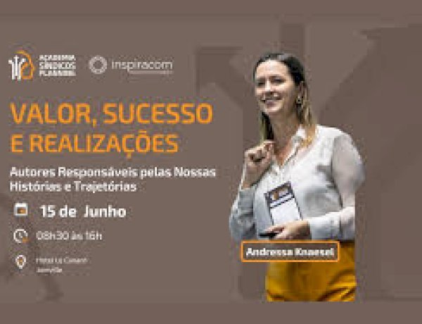 Joinville recebe dia 15/06 curso “Processo de mudança e tomada de decisão”