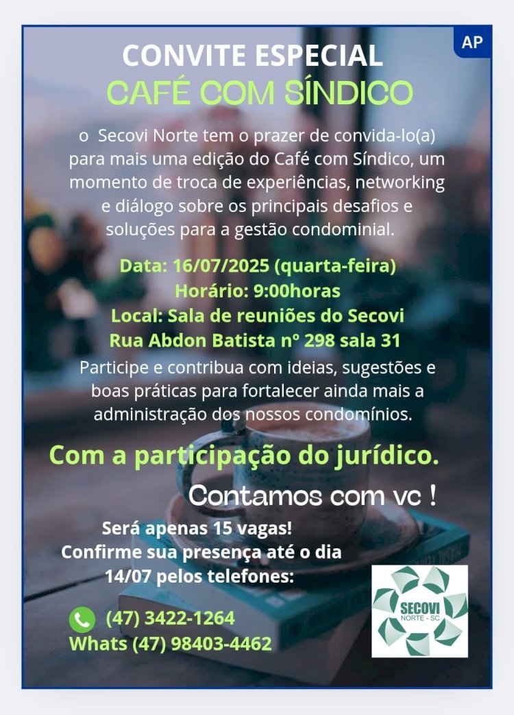 Café com Síndico